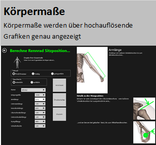 SPA4U - Rennrad - Dateneingabe SPA4U - Rennrad - Dateneingabe